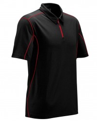 Pulse 1/4 Zip Polo, Mens