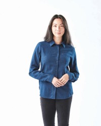 Dockyard L/S Twill Shirt, Ladies